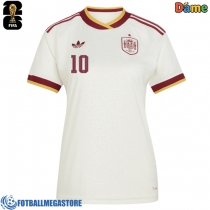 Fotballdrakt Dame Spania Dani Olmo #10 Bortedrakt VM 2026 Kortermet